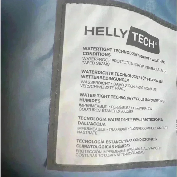 Helly Hansen medium Helly Tech ski/snowboard jacket.Light blue, navy white. - Picture 13 of 16